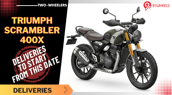 Triumph Scrambler 400X Deliveries Starting From This Date - Read Here! Triumph Scrambler 400X Deliveries Starting From This Date - Read Here!