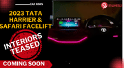 2023 Tata Harrier And Safari Facelift Interior Teased: Check Pictures Here 2023 Tata Harrier And Safari Facelift Interior Teased: Check Pictures Here
