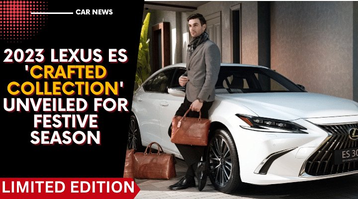 2023 Lexus ES 'Crafted Collection' Unveiled For Festive Season
