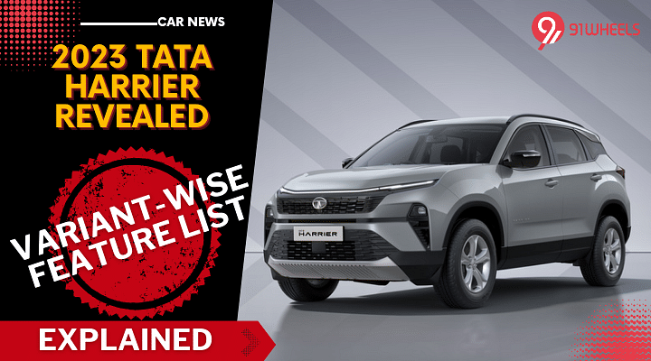 2023 Tata Harrier Facelift: Check Out The Variant-Wise Feature List Here