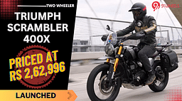 Triumph Scrambler 400X Launched In India - Priced At Rs 2,62,996!