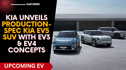 Kia Unveils Production-Spec Kia EV5 SUV With EV3 & EV4 Concepts