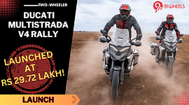 Ducati Multistrada V4 Rally Launched At Rs 29.72 Lakh - Know More Here!