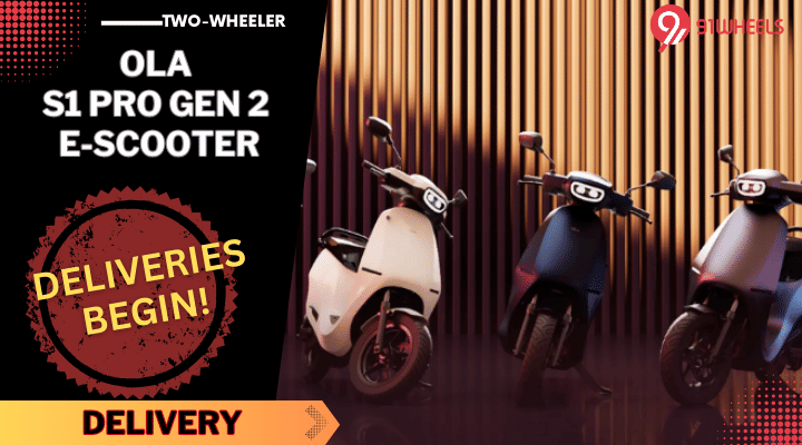 Ola S1 Pro Gen 2 Electric Scooter Delivery Rollout Begins - Details! Ola S1 Pro Gen 2 Electric Scooter Delivery Rollout Begins - Details!
