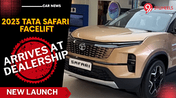 2023 Tata Safari Facelift Starts Reaching At Dealerships: Check Pictures