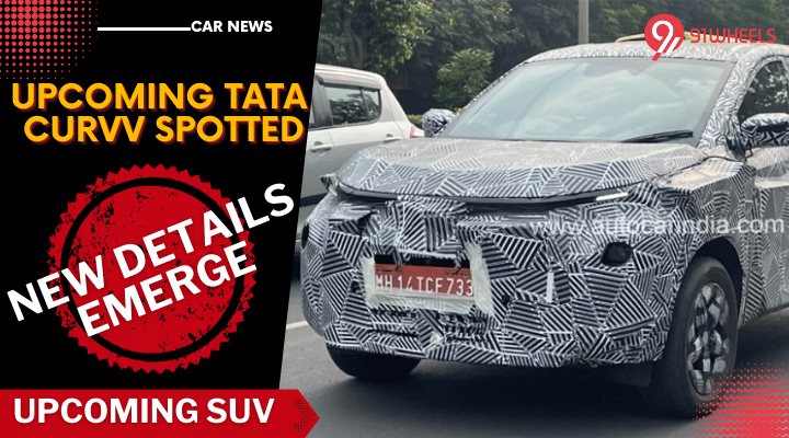 Tata Curvv SUV Spotted Again; New Details Emerge- Production Ready? Tata Curvv SUV Spotted Again; New Details Emerge- Production Ready?