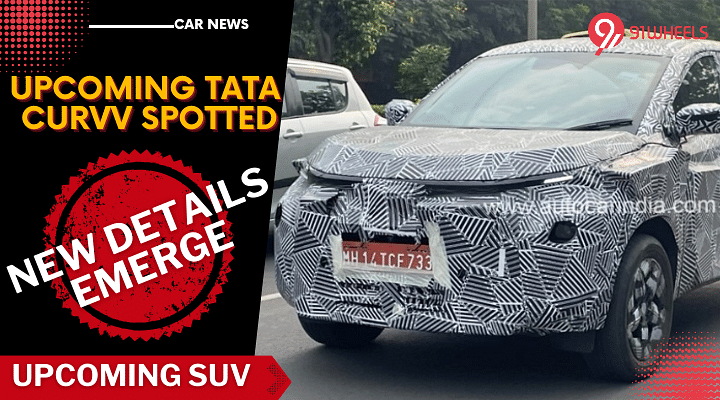 Tata Curvv SUV Spotted Again; New Details Emerge- Production Ready?