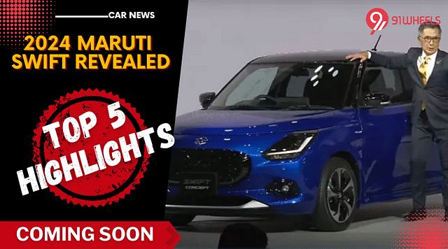 2024 Maruti Swift Facelift Revealed: Top 5 Highlights