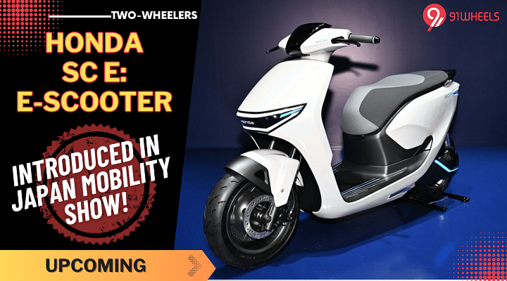 Honda SC e: E-Scooter, A Fresh Concept Unveiled In Japan Mobility Show!
