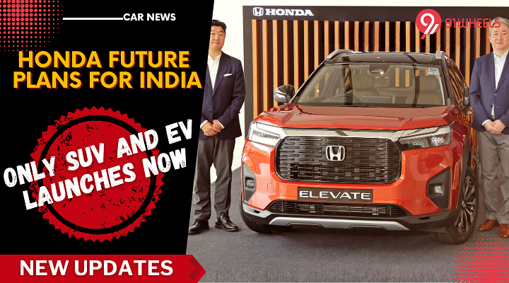 Honda To Launch Only SUVs & EVs In India; Says CEO Toshihiro Mibe