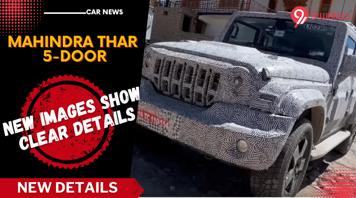 Mahindra Thar 5-Door Spotted Testing In Ladakh: New Details Emerge Mahindra Thar 5-Door Spotted Testing In Ladakh: New Details Emerge