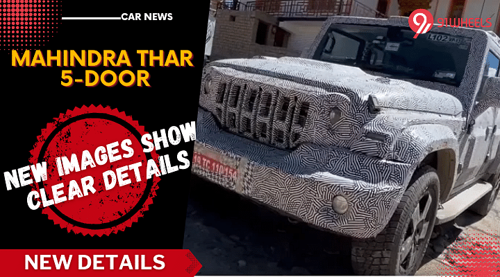 Mahindra Thar 5-Door Spotted Testing In Ladakh: New Details Emerge
