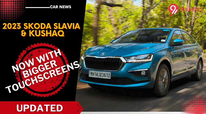 2023 Skoda Slavia and Kushaq Get 10-inch Touchscreens Once Again