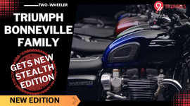 Triumph Bonneville Family Gets New Stealth Edition - Coming To India?