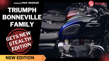 Triumph Bonneville Family Gets New Stealth Edition - Coming To India?