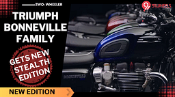 Triumph Bonneville Family Gets New Stealth Edition - Coming To India?