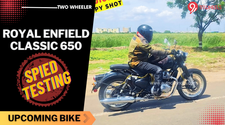 Royal Enfield Classic 650 Spied Testing Again - More Details Emerge! Royal Enfield Classic 650 Spied Testing Again - More Details Emerge!