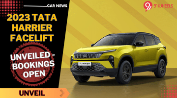 2023 Tata Harrier Facelift Unveiled With New Design & Features - Bookings Open