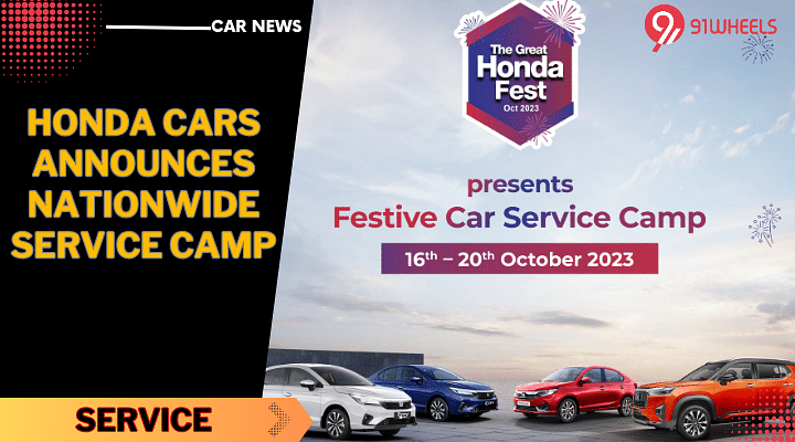 Honda Cars Announces Nationwide Car Service Camp - Details