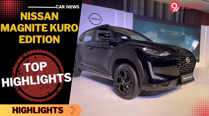 Top Highlights Of The Nissan Magnite Kuro Edition