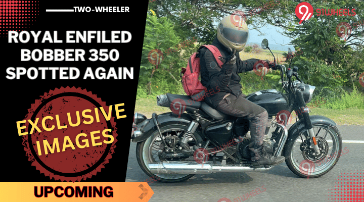 EXCLUSIVE: Royal Enfield Bobber 350 Spotted Again - More Clear Images EXCLUSIVE: Royal Enfield Bobber 350 Spotted Again - More Clear Images