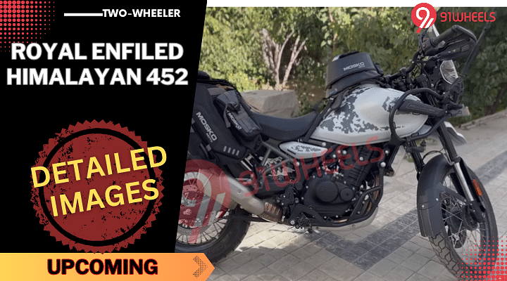 Upcoming Royal Enfield Himalayan 452 Detailed Images - See Here