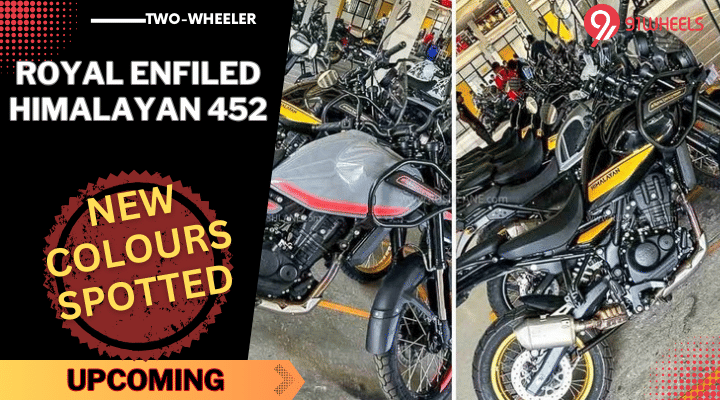 Royal Enfield Himalayan 452 Grey & Black Colour Spotted - Launch On 7 November Royal Enfield Himalayan 452 Grey & Black Colour Spotted - Launch On 7 November