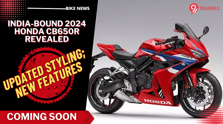 2024 Honda CB650R Revealed At EICMA 2023; Indian Launch Next Year