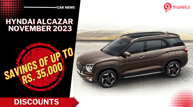Enjoy Discounts Of Up To Rs. 35,000 On Hyundai Alcazar This Nov 2023