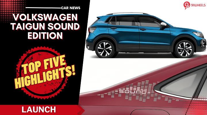 Volkswagen Taigun Sound Edition Top Five Highlights - All Details Here!