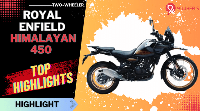 Royal Enfield Himalayan 450 Top Highlights - Details Here!