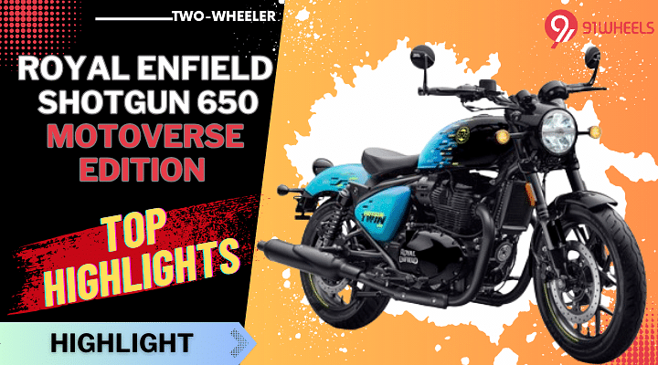 Royal Enfield Shotgun 650 Motoverse Edition Top Highlights - Details Here!