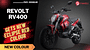Revolt RV400 Now Available In A New Eclipse Red Colour
