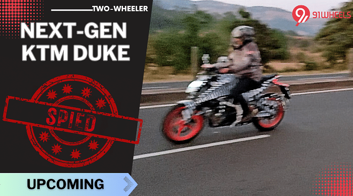 Next-Gen KTM Duke Spotted On Indian Roads - Images!