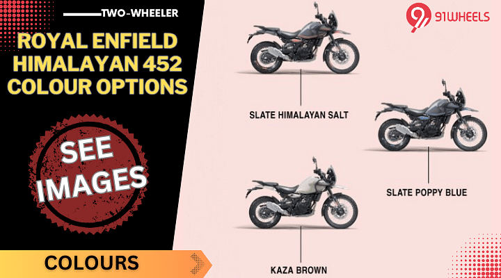 Upcoming Royal Enfield Himalayan 452 Colour Options - See Images