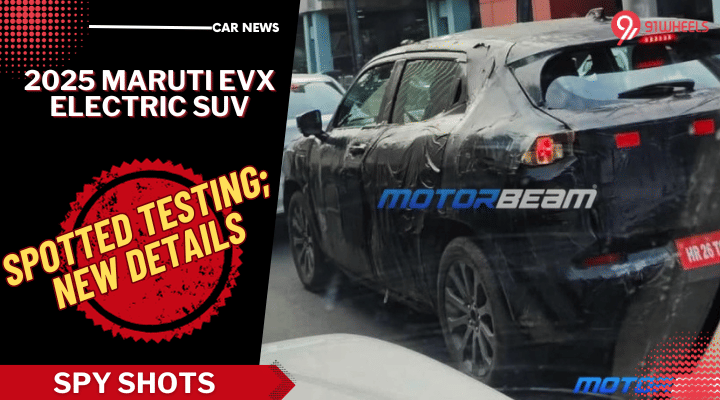 Maruti eVX EV SUV Spotted Testing In Bengaluru: Fresh Details Maruti eVX EV SUV Spotted Testing In Bengaluru: Fresh Details