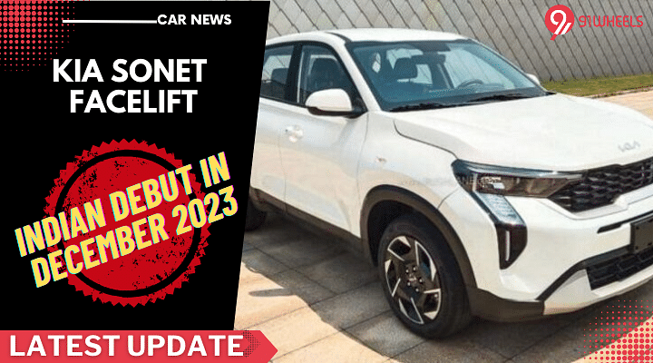 Kia Sonet Facelift To Launch In December 2023: All Details