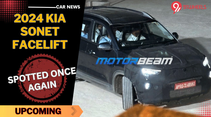 2024 KIA Sonet Facelift Spotted Again - Launch Expected In Early 2024 2024 KIA Sonet Facelift Spotted Again - Launch Expected In Early 2024