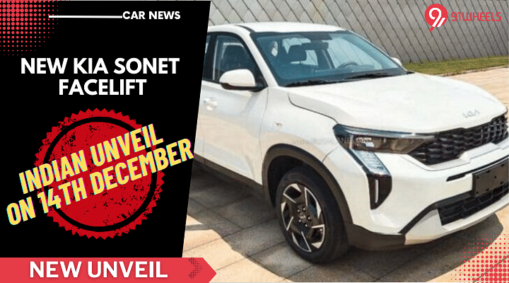 New Kia Sonet Facelift Set To Unveil On December 14