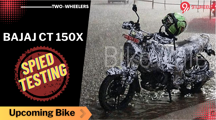 Bajaj Is Bringing A CT 150X Bike - See The First Spy Shot!