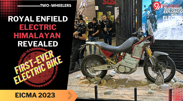 First-Ever Royal Enfield Electric Bike Showcased At EICMA 2023 - Details!