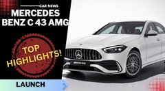 Top 5 highlights of Mercedes-Benz C 43 AMG - Read Details Here! Top 5 highlights of Mercedes-Benz C 43 AMG - Read Details Here!