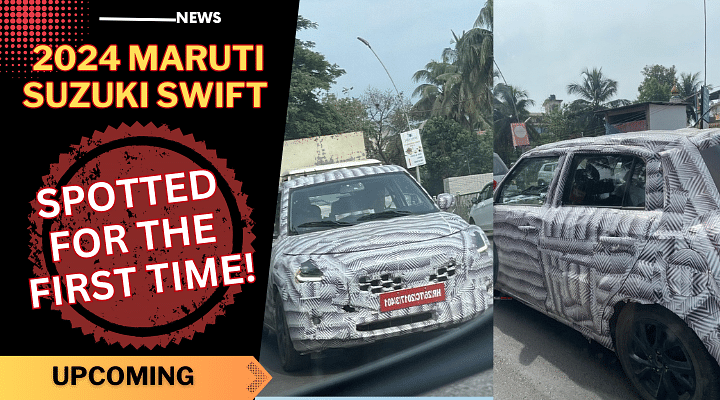 2024 Maruti Suzuki Swift Spied Testing For The First Time - Images Here!