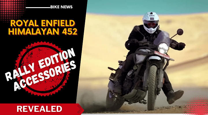 Royal Enfield Himalayan 450:  Rally Edition Accessories Revealed!