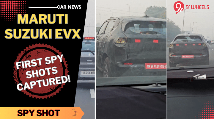 Maruti Suzuki EVX Electric SUV Testing Begins In India – Spy Shots Captured!