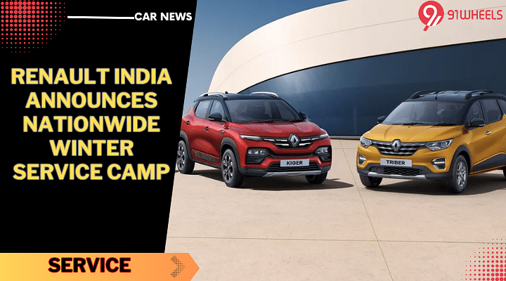 Renault India Announces Nationwide Winter Service Camp