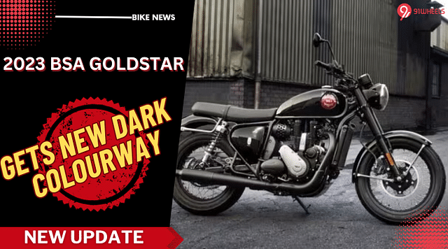 BSA Goldstar Gets New Stunning Dark Colourway: Check Pictures