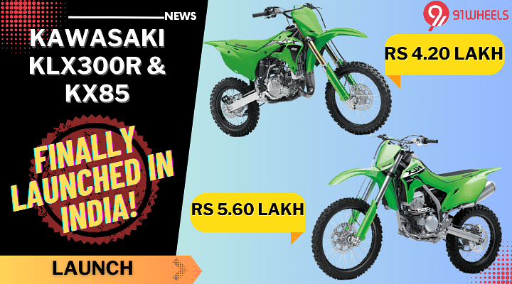 2024 Kawasaki KX85 And KLX300R Launched, Starting At Rs. 4.20 Lakhs!