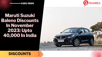 Maruti Suzuki Baleno Discounts In November 2023: Upto Rs 40,000 In India