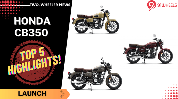 2023 Honda CB350 Top 5 Highlights - Details Here! 2023 Honda CB350 Top 5 Highlights - Details Here!